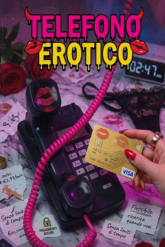 Telefono Erotico con Carta di Credito- Pagamenti Sicuri e Flessibili